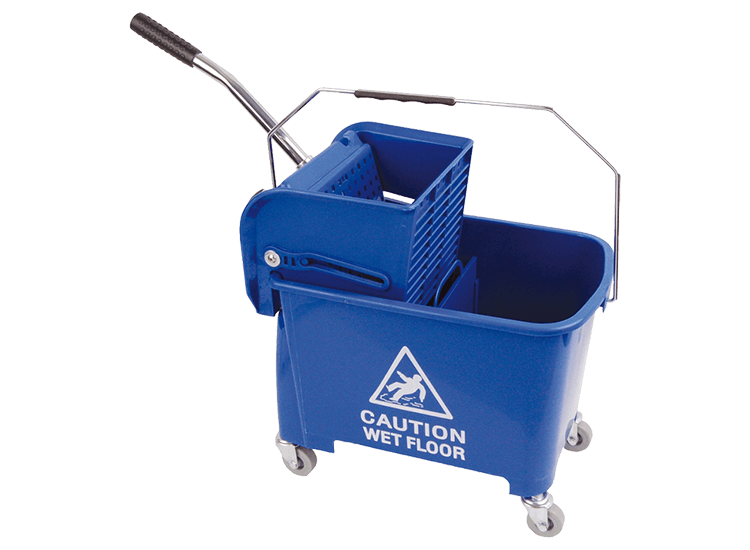 20L Kentucky Mop Bucket On Wheels