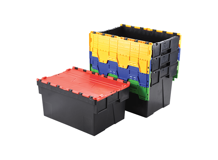 BARTON Attached Lidded Euro Containers