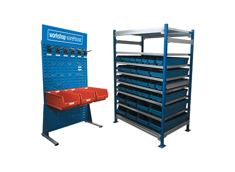 BARTON Racking Unit/Panel &amp; Bins