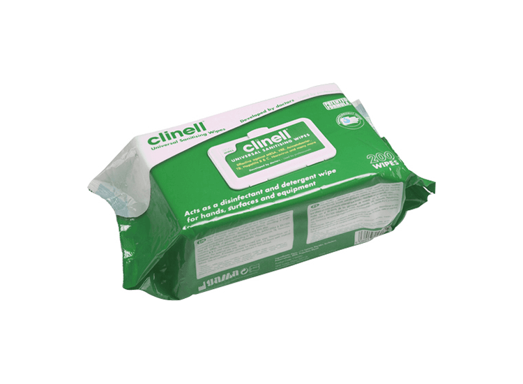 CLINELL Alcohol Free Universal Sanitising Wipes