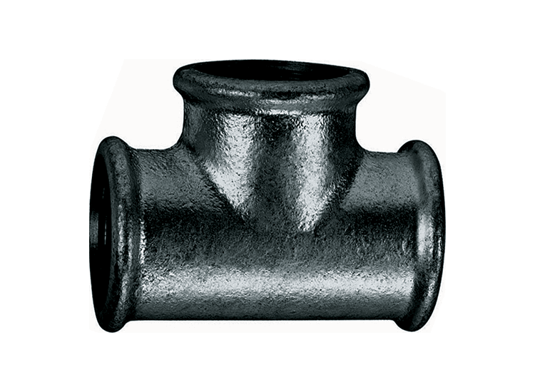 Malleable Iron Pipe Fitting - Female Equal Tee 90&amp;deg; (130)