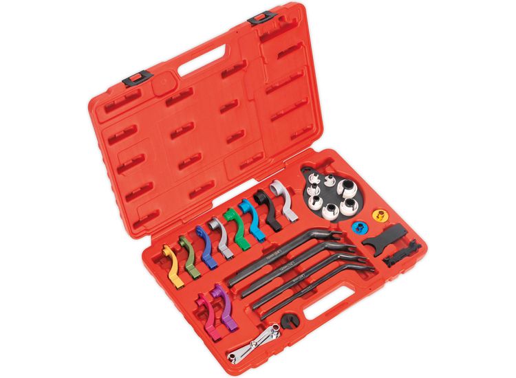 Sealey VS0557 Fuel &amp; Air Conditioning Disconnection Tool Kit 27pc