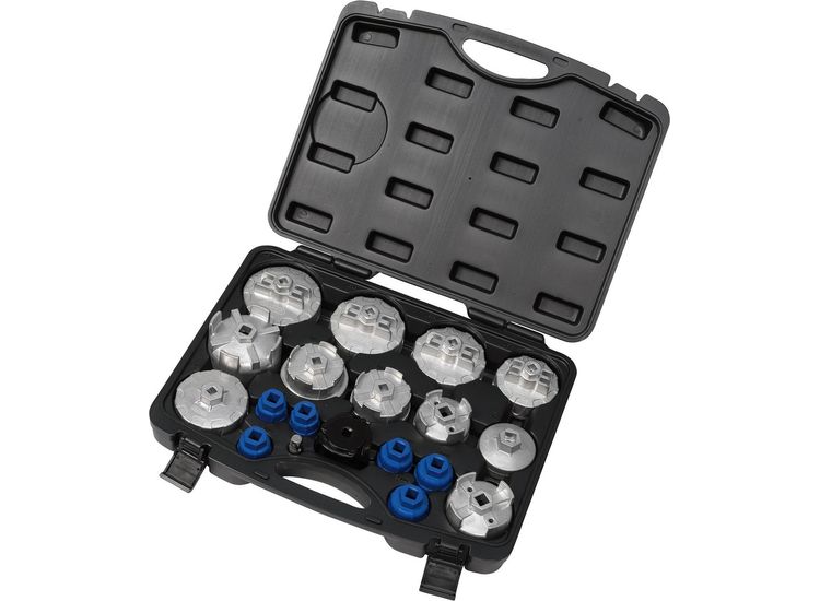 Draper 27237 Oil Filter Cap Wrench Set (19 Piece)