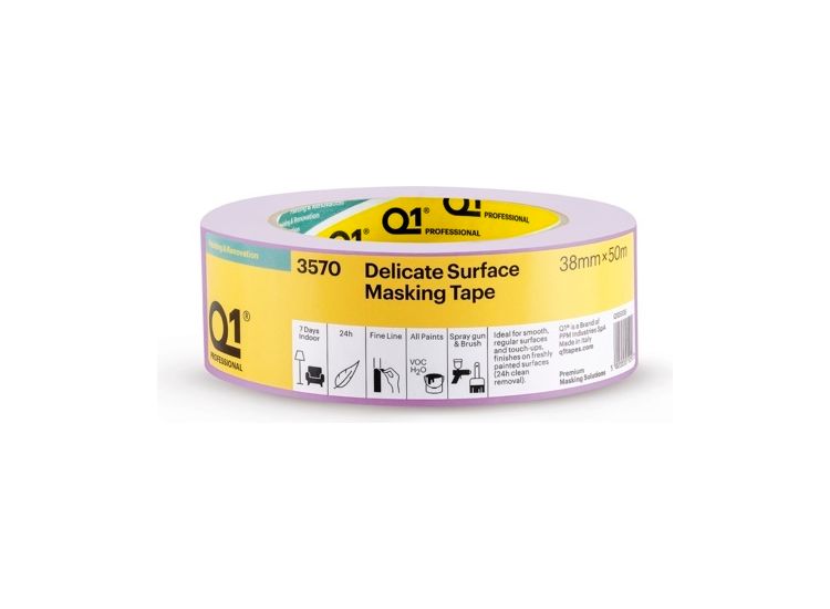 Q11 Q1DS138-BOX Delicate Surface Masking Tape 38x50