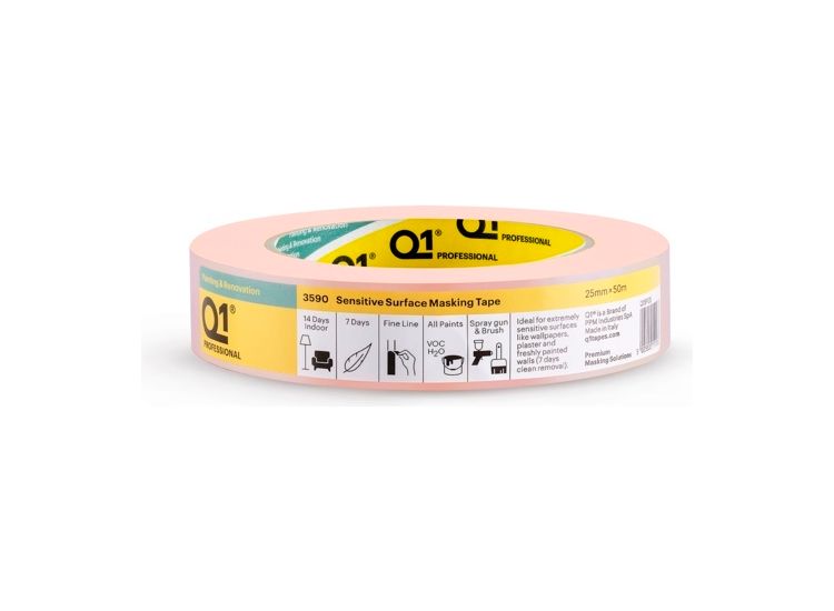 Q11 Q1SP125-BOX Sensitive Masking Tape 25mmx50m