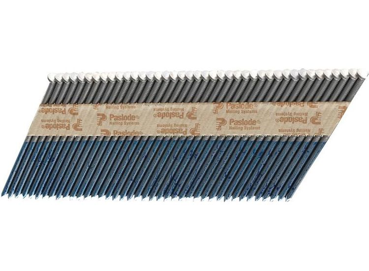Paslode IM350 Full Ring Shank Hot Dipped Galv Nails 3.1mm x 63mm (2200 - 2 x Fuel Cells)