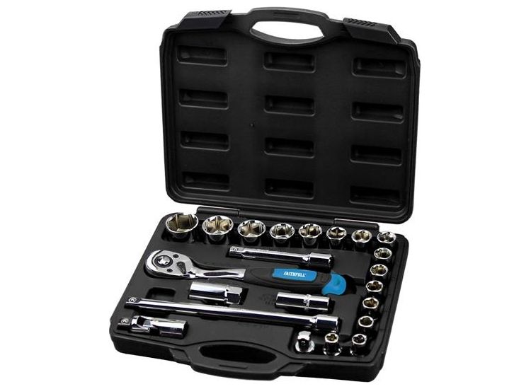 Faithfull 1/2in Socket Set, 22 Piece