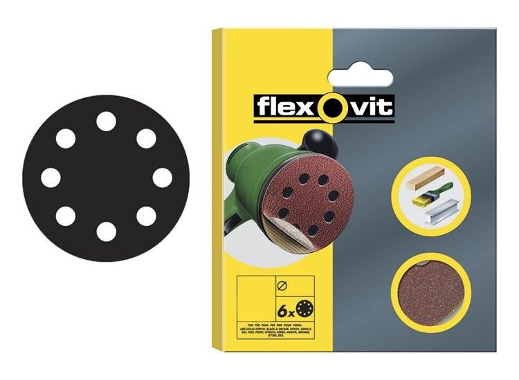 Flexovit Hook &amp; Loop Sanding Disc 115mm