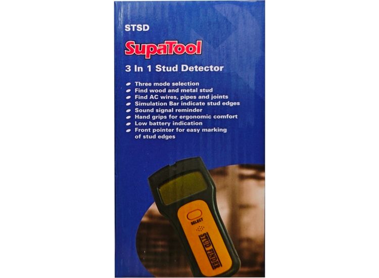 SupaTool STSD 3 In 1 Stud Dectector