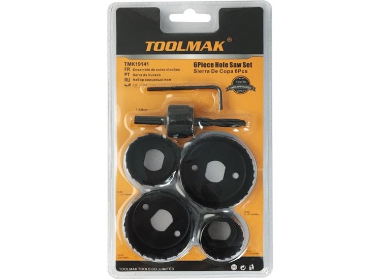 Toolmak TMK19141 Hole Saw Set