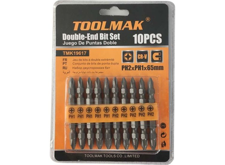 Toolmak TMK19617 Double-End Bit Set