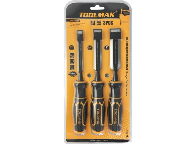 Toolpak TMK19513 Wood Chisel Set