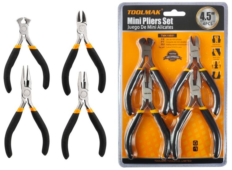 Toolpak TMK19881 Mini Plier Set