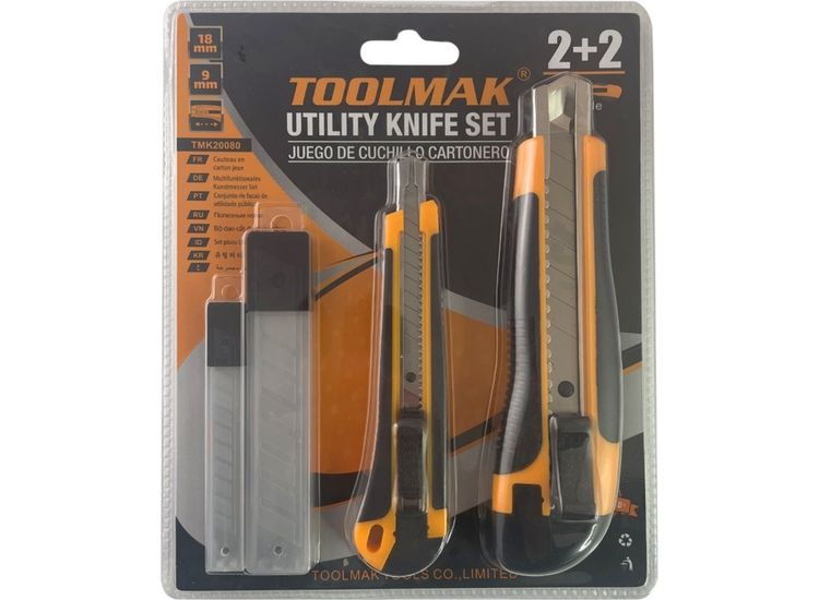 Toolpak TMK20080 Utlity Knife Set