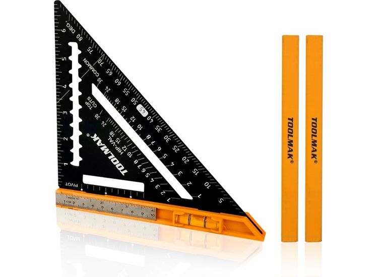 Toolpak TMK20118 Aluminium Alloy Try Square