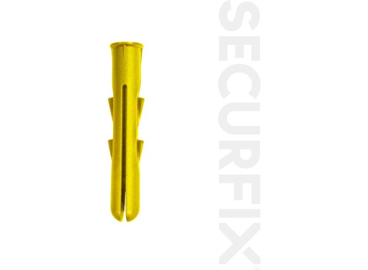 Securfix T11458 General Purpose Plugs Yellow