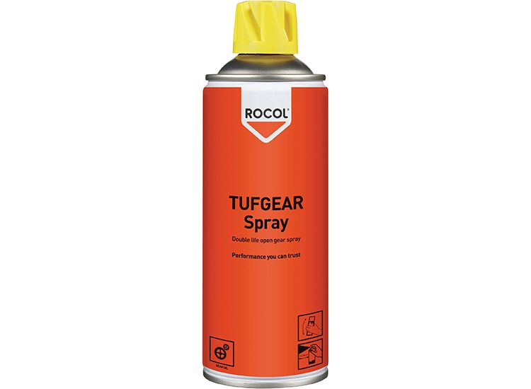 ROCOL TUFGEAR Open Gear Lubricant Spray 400ml