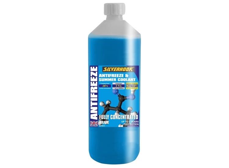 Silverhook Fully Concentrated Antifreeze Blue