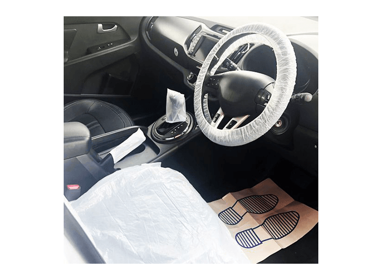 5-in-1 Disposable Vehicle Interior Protection Set