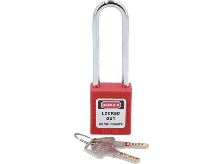EV Lockout Long Shackle Padlock