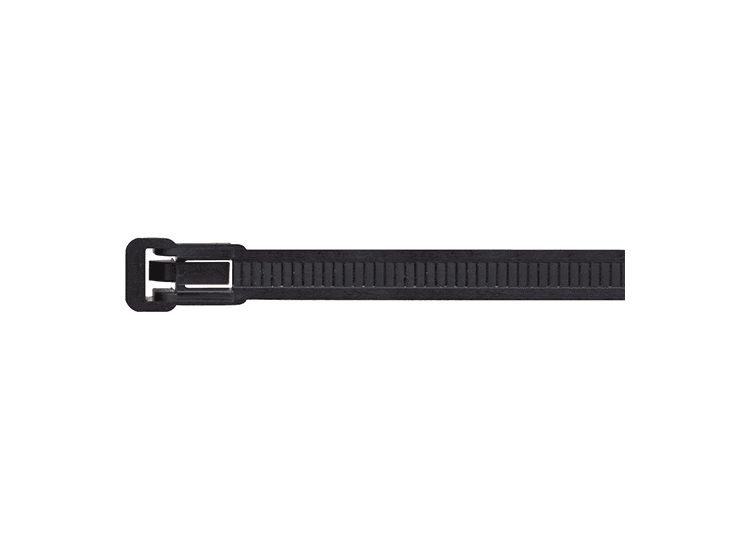 HELLERMANN TYTON Cable Ties - Releasable - Black