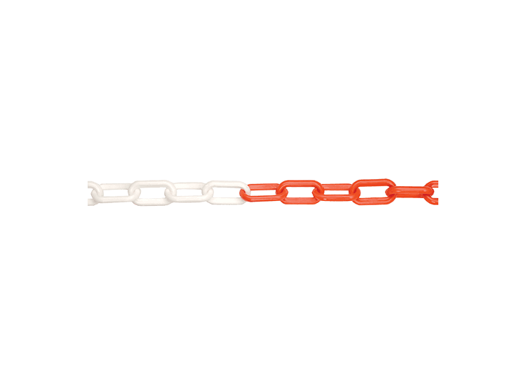 JSP EV Red/White Safety Chain