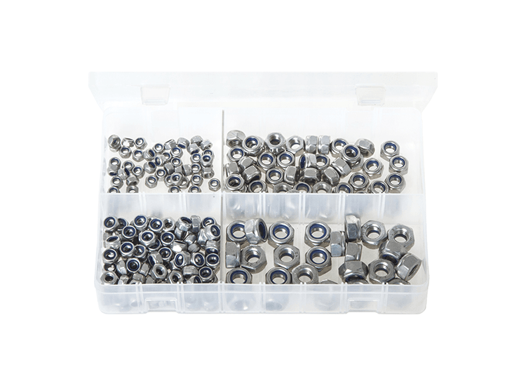 Stainless Steel Nylon Lock Nuts - Metric