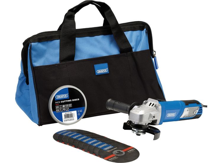 Draper 28300 230V Angle Grinder Kit, 115mm, 950W