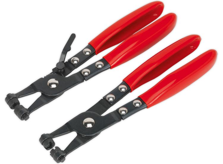 Sealey VS1665 Hose Clip Pliers Set 2pc