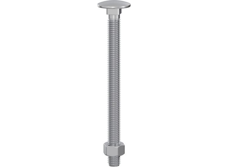 Securpak SP10589 Carriage Bolt Zp M8x75mm