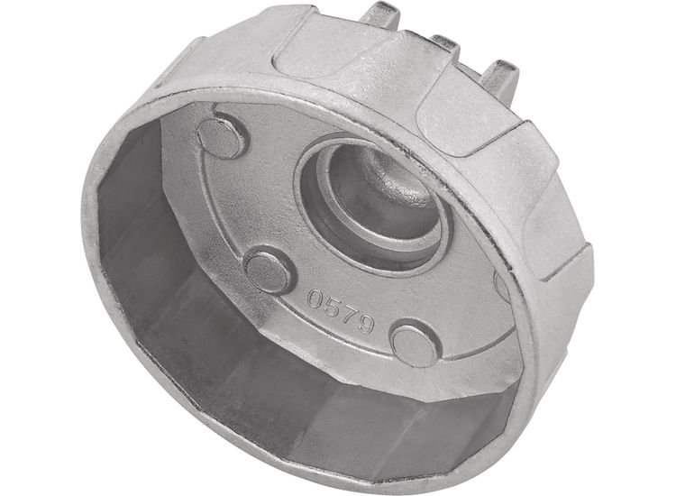 Draper 27750 Oil Filter Wrench, 3/8" Sq. Dr., 79mm/15 Flutes