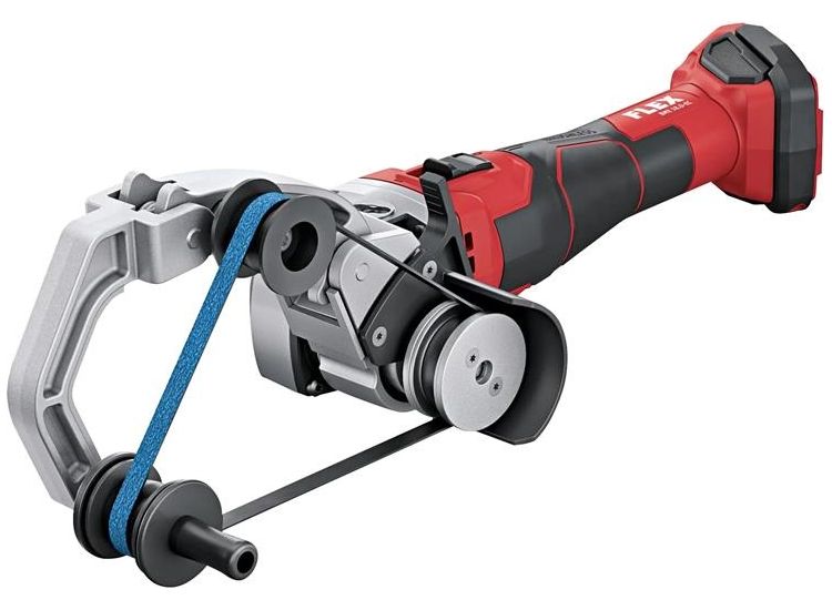 Flex Power Tools BRE 50 18-EC C-Set TrinoxFlex Pipe Belt Sander 18V Bare Unit