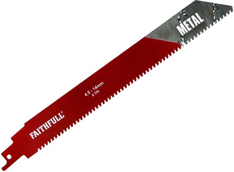 Faithfull Metal Carbide Sabre Saw Blade