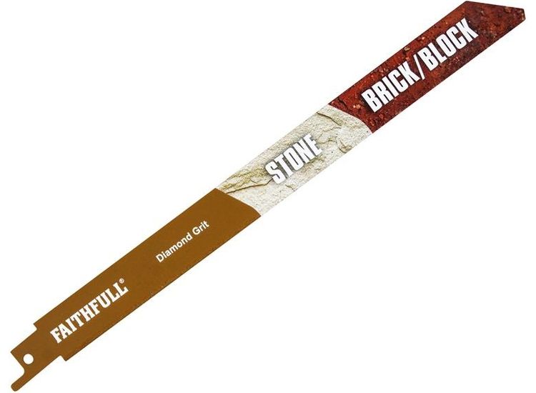 Faithfull S1750RD Faithfull Diamond Grit Sabre Saw Blade 228mm