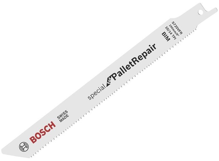 Bosch Powertool Accessories PRO Pallet Repair S725VFR Blade 190mm 10-14 TPI (Pack 200)
