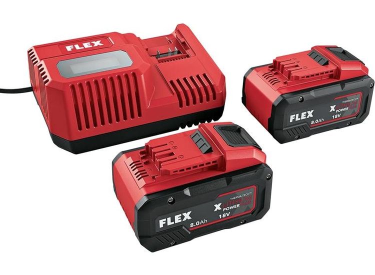 Flex Power Tools P-Set 18-88 R Battery &amp; Charger Set 18V