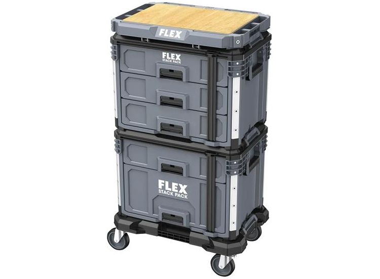 Flex Power Tools TKL SP SET 2 STACK PACK Carrying Case Kit 2