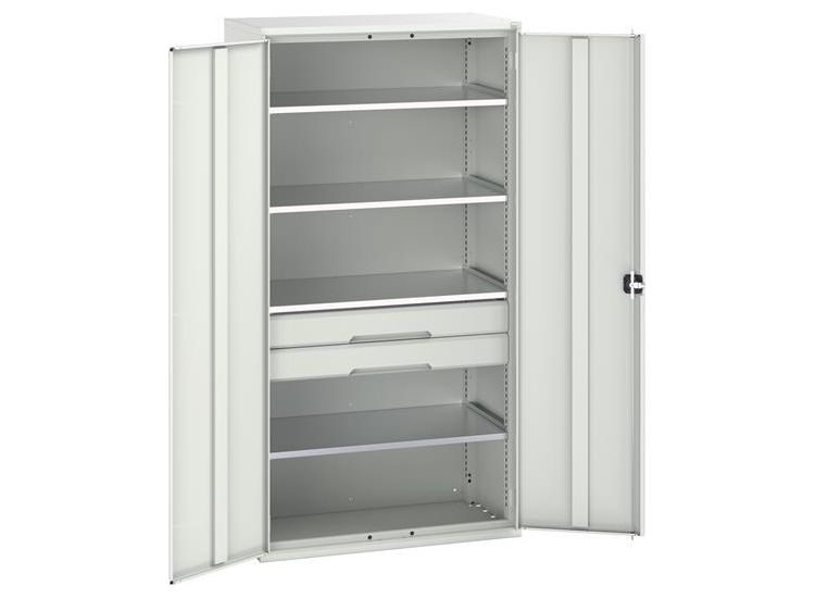 Bott Verso Kitted Cupboard, 4 Shelf + 2 Drawer