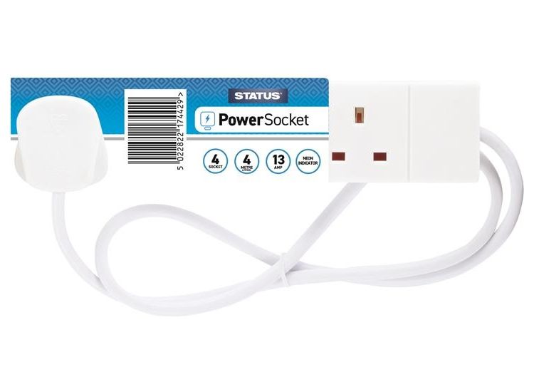 STATUS® Extension Lead, Neon Indicator