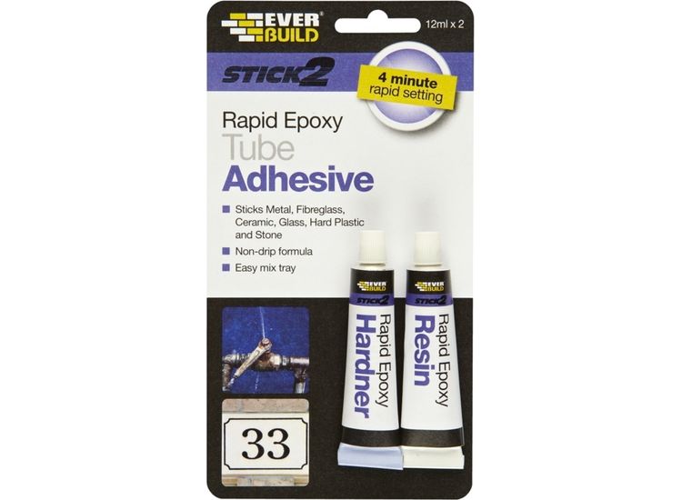 Everbuild 490483 Rapid Epoxy Adhesive