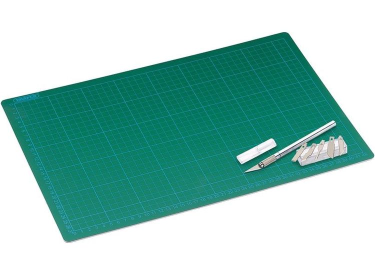 Draper 30882 Modellers Knife Set &amp; Cutting Mat