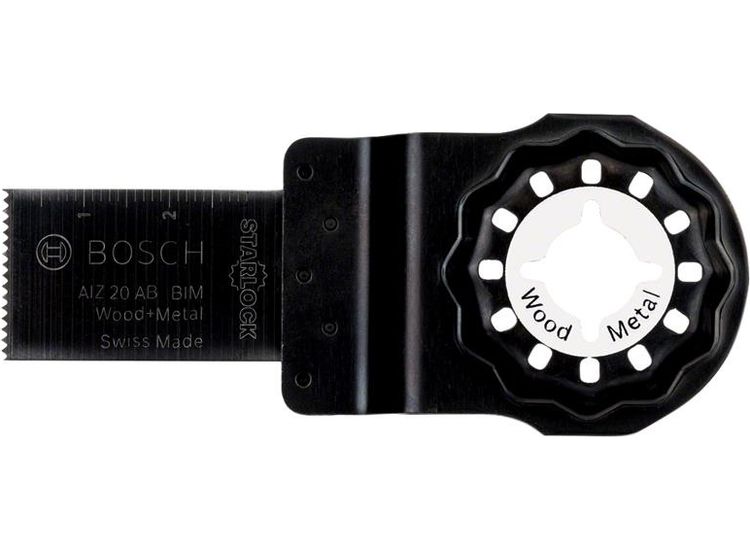 Bosch Powertool Accessories Starlock IZ 20 AB Wood &amp; Metal Blade 20mm