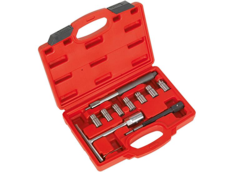 Sealey VS2055 Diesel Injector Seat Cleaner Set 10pc