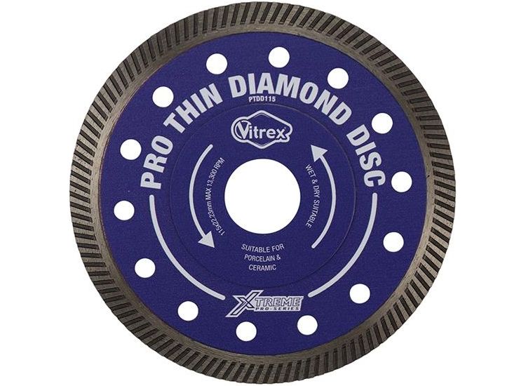 Vitrex Xtreme Pro Thin Diamond Disc 115mm