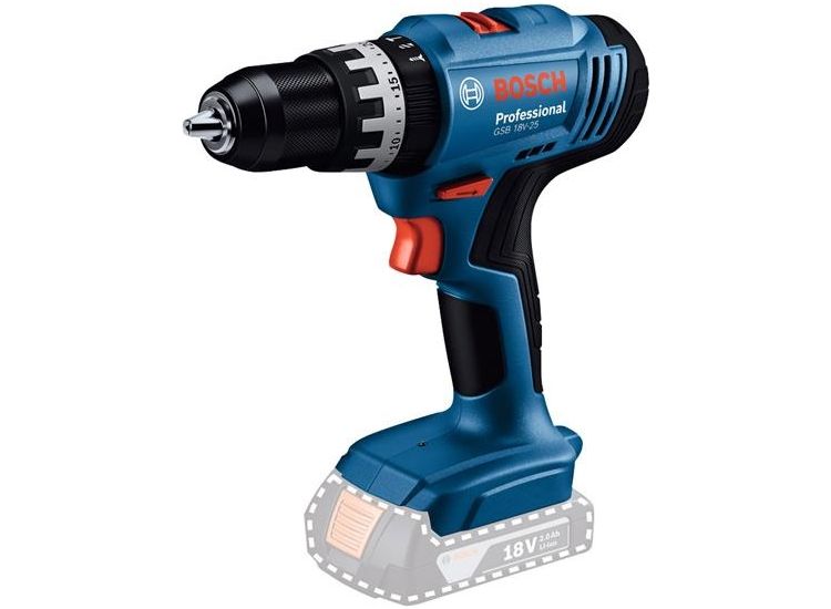 Bosch GSB 18V-25 Professional Combi Drill 18V Bare Unit