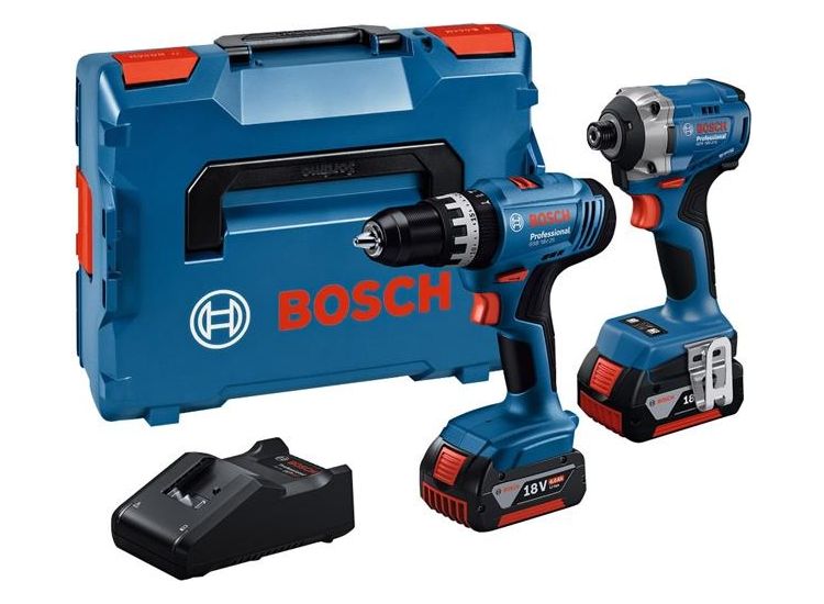 Bosch Professional Twin Pack 18V 2 x 4.0Ah Li-ion