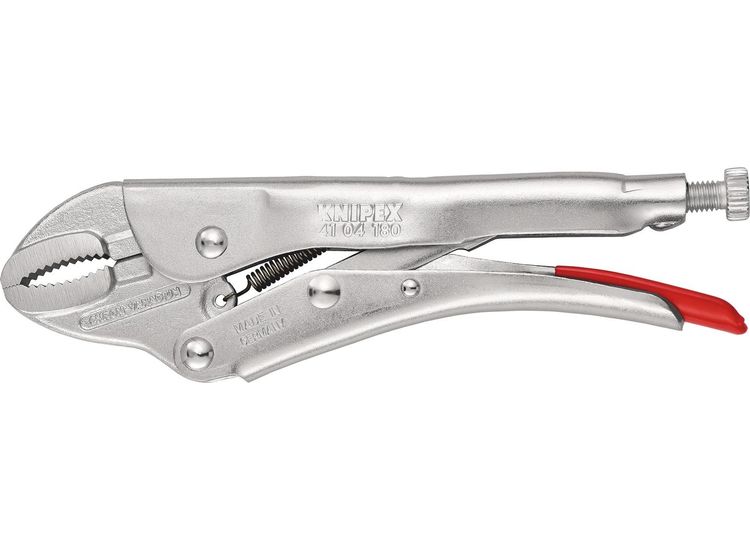 Draper 18338 KNIPEX 41 04 180 Grip Pliers, Galvanized, 180mm
