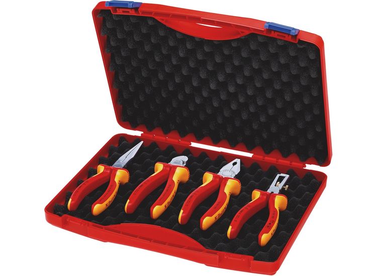 Draper 76798 KNIPEX 00 20 15 "RED" Electric Set 1 Tool Box