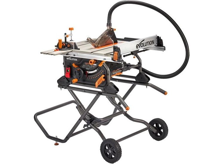 Evolution R255TBLX+ Portable Jobsite Table Saw 1800W 240V
