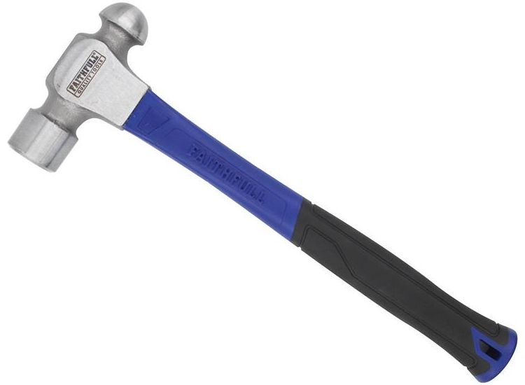 Faithfull Ball Pein Hammer, Fibreglass Shaft